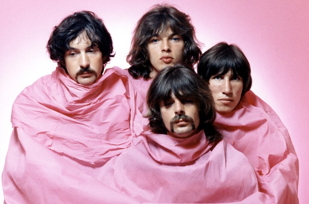 integrantes do Pink Floyd em 1968
