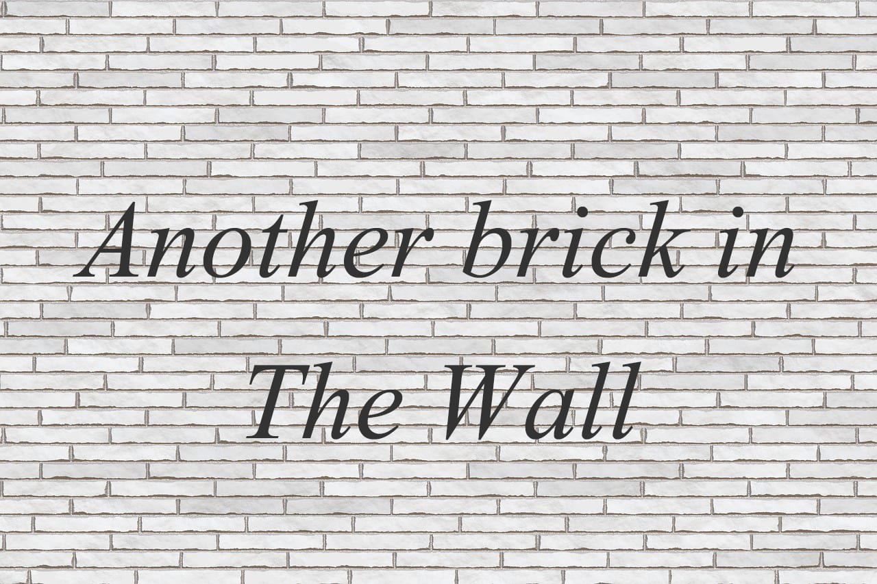 Another brick in the wall перевод песни