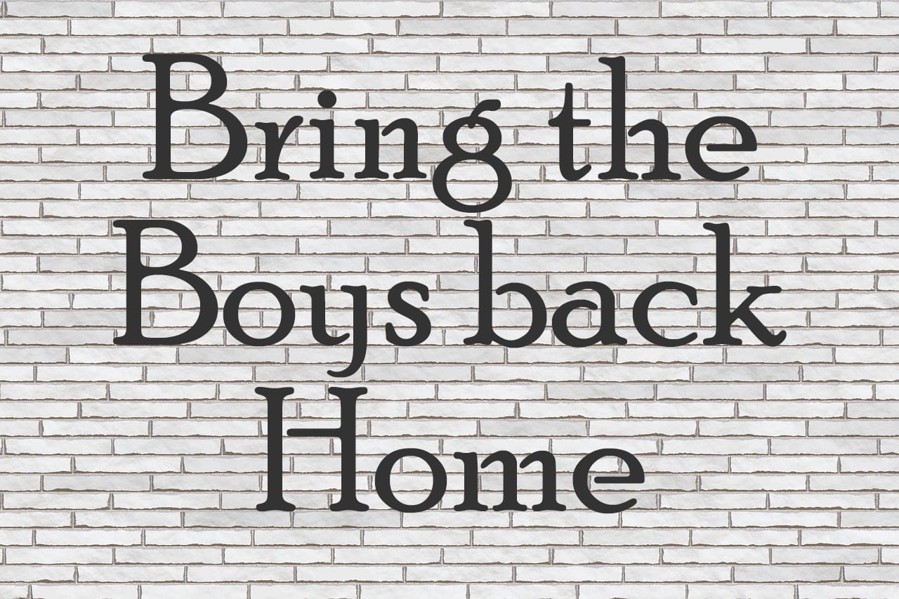 Bring the boys back home - Pink Floyd - Pink Floyd